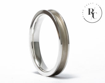 925 Sterling Silver 3.2mm Ring Core