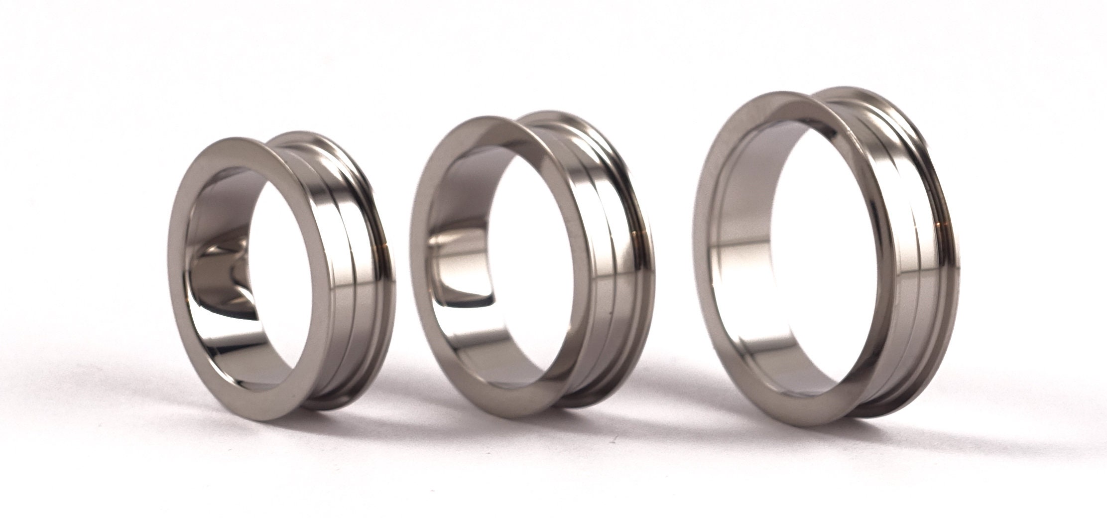 2 Part Rings 6mm Titanium Ring Core - Two Part Screw - Etsy