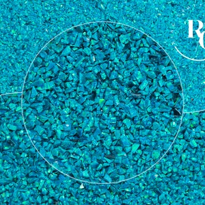 Aurora Teal Opal in 3 Sizes