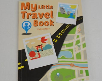 Personalized Softcover Travel Journal: My Little Travel Book