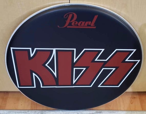 KISS Bass Drum Head, 22