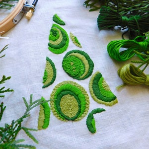 Stickpackung Weihnachten, Weihnachtsbaum DIY Geschenk, Baumschmuck, Stickdatei Weihnachten, Weihnachtsschmuck, Stickdatei Weihnachten