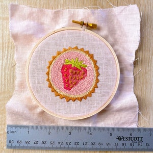 Hand Embroidery Kit, Beginner Embroidery Kit, Modern Embroidery Hoop Art, Embroidery Pattern image 5