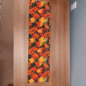 Fall and Thanksgiving Reversible Table Runner