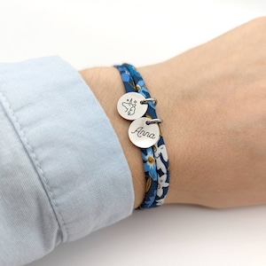 Pulsera de libertad personalizada Pulsera de mamá, regalo de madrina, abuela, regalo de nacimiento, joyería de dama de honor, regalo del día de la madre imagen 6