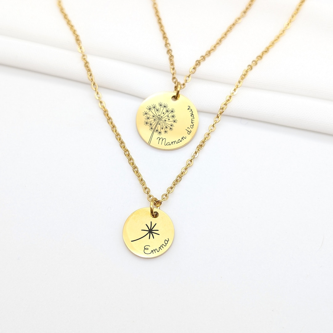 Madre E Hija Collar Nombre Tous Charm Colgante Pandora Divisible