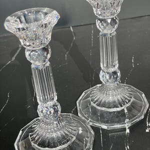 クリスタルキャンドルスタンドメイドインポーランド6脚