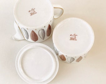 Susie Cooper Hyde Park 1950s Elegant Bone China Coffee Set - Etsy