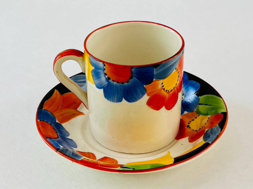 Susie Cooper 1929 Floral Complete Coffee Set Pattern No7913