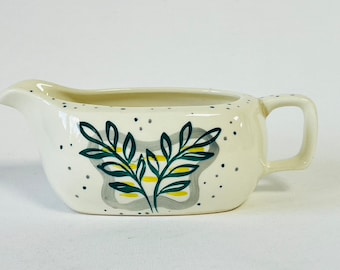 Jessie Tait 'Primavera' Stylecraft by Midwinter 1954 | Hand Painted Gravy Jug