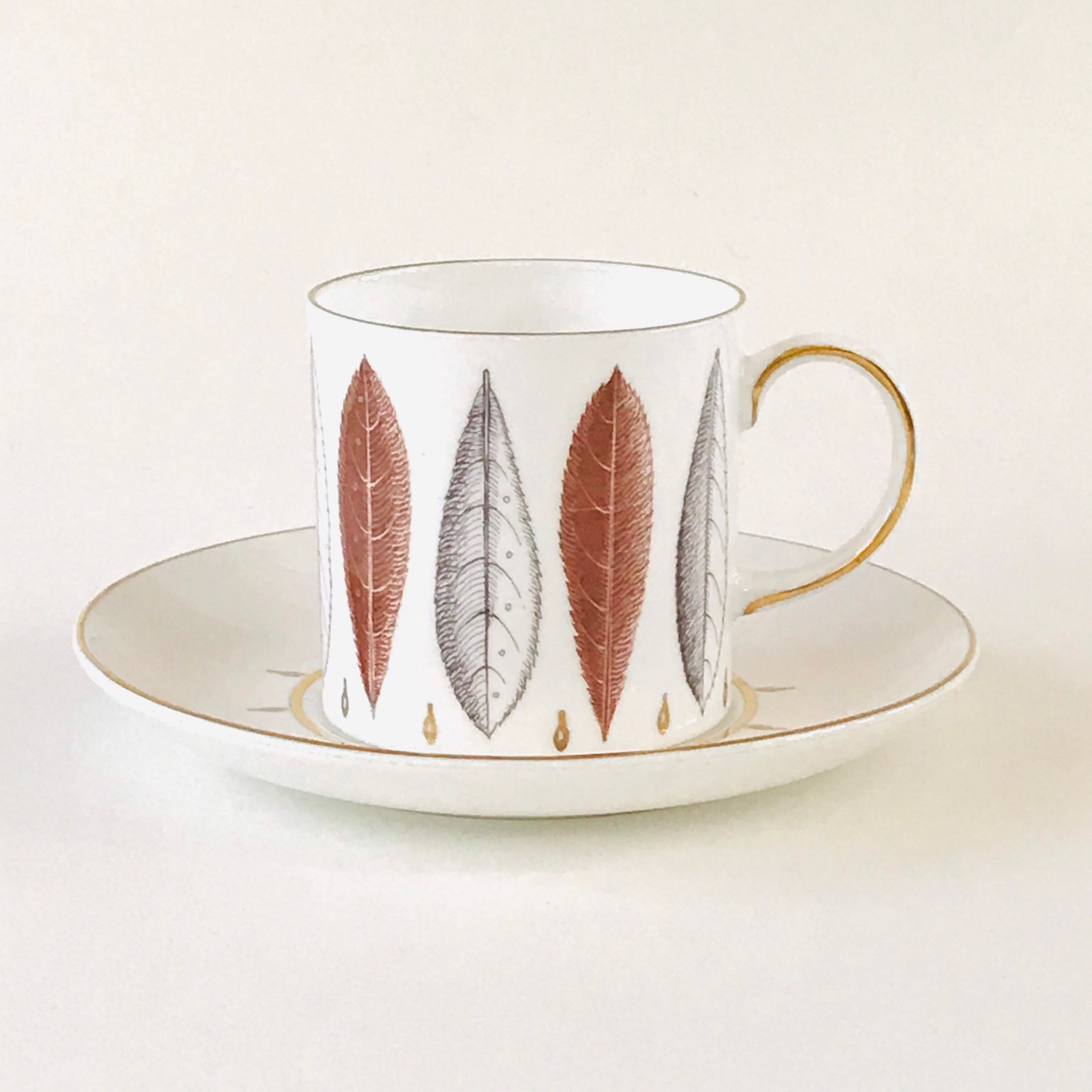 Susie Cooper Hyde Park 1950s Elegant Bone China Coffee Set - Etsy
