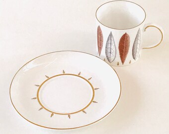 Susie Cooper Hyde Park 1950s Elegant Bone China Coffee Set - Etsy