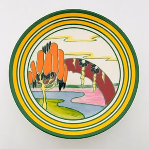 Clarice Cliff 'Solitude' Wall Plate, Wedgwood