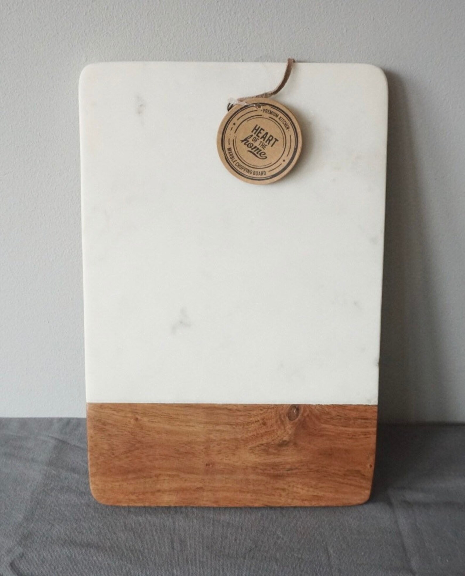 Marble and Wood Chopping Board Kitchenware Marble cutting Etsy