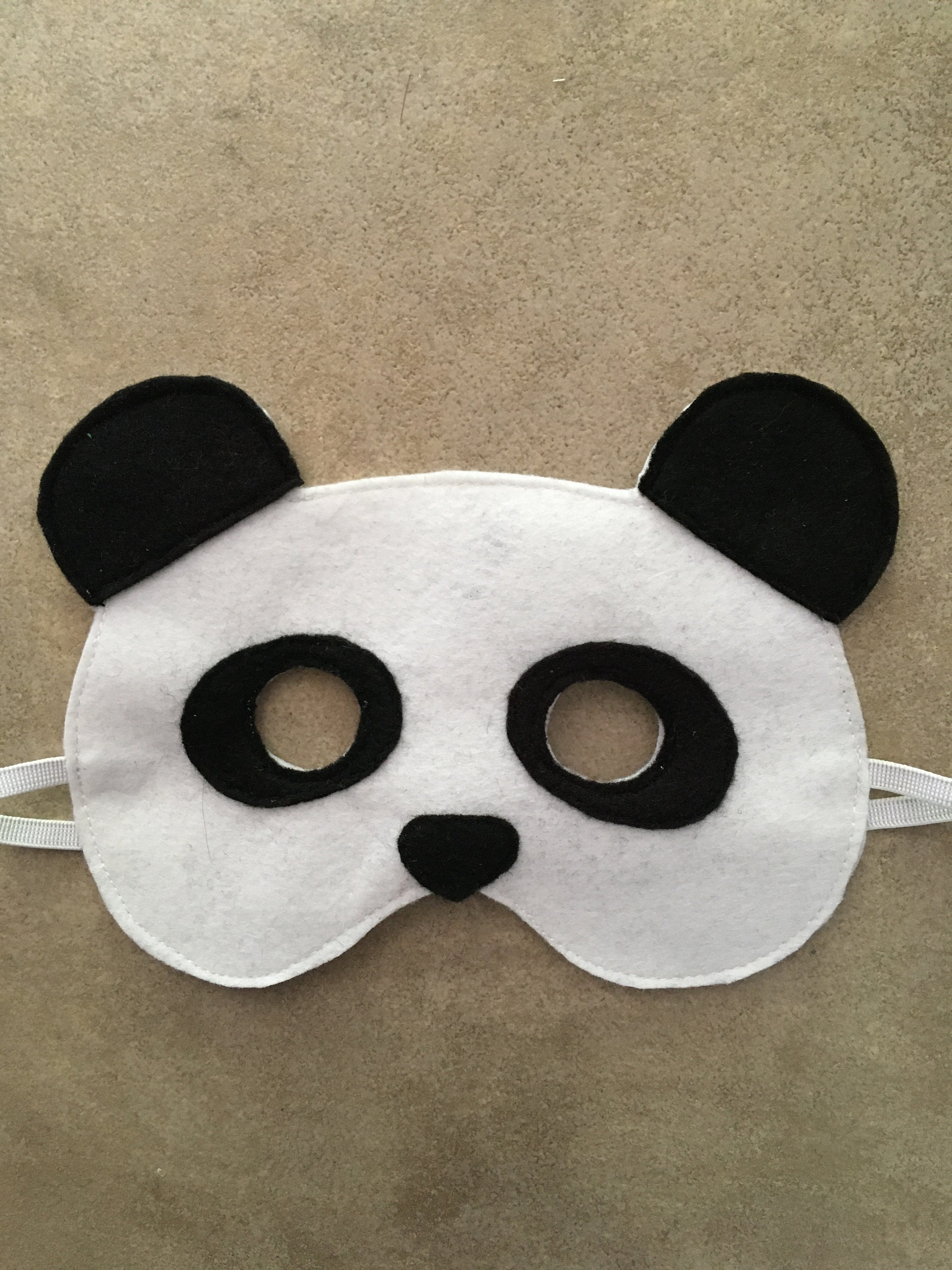 Widmann PVC Panda Masque pour enfant Unisexe Animal Déguisement accessoire 