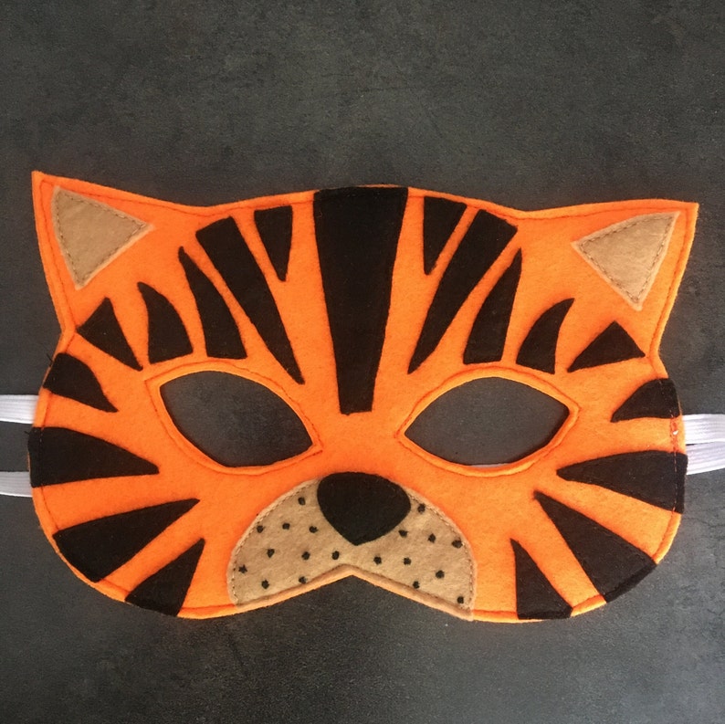 masque enfant tigre image 1