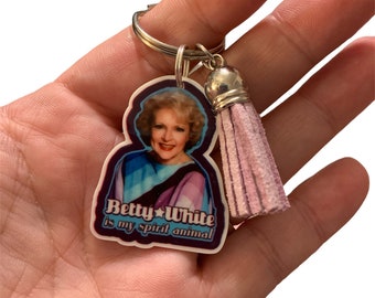 The Golden Girls Acrylic Cut Keychains Sophia Blanche Rose Dorothy Thank you for being a friend Stay Golden