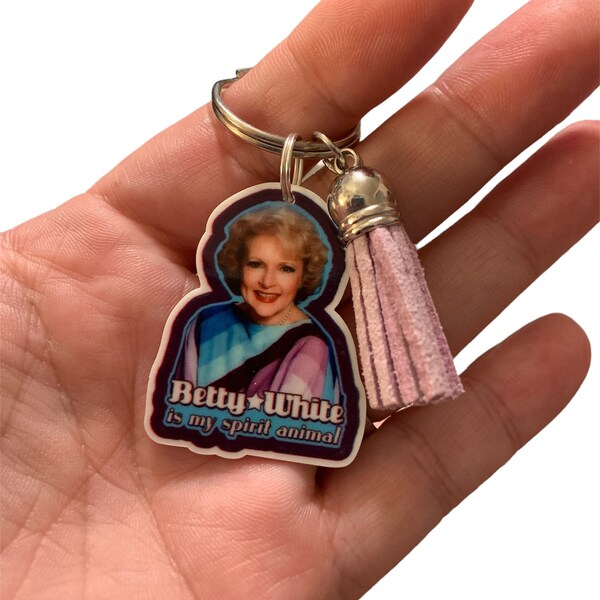 The Golden Girls Acrylic Cut Keychains Sophia Blanche Rose Dorothy Thank you for being a friend Stay Golden