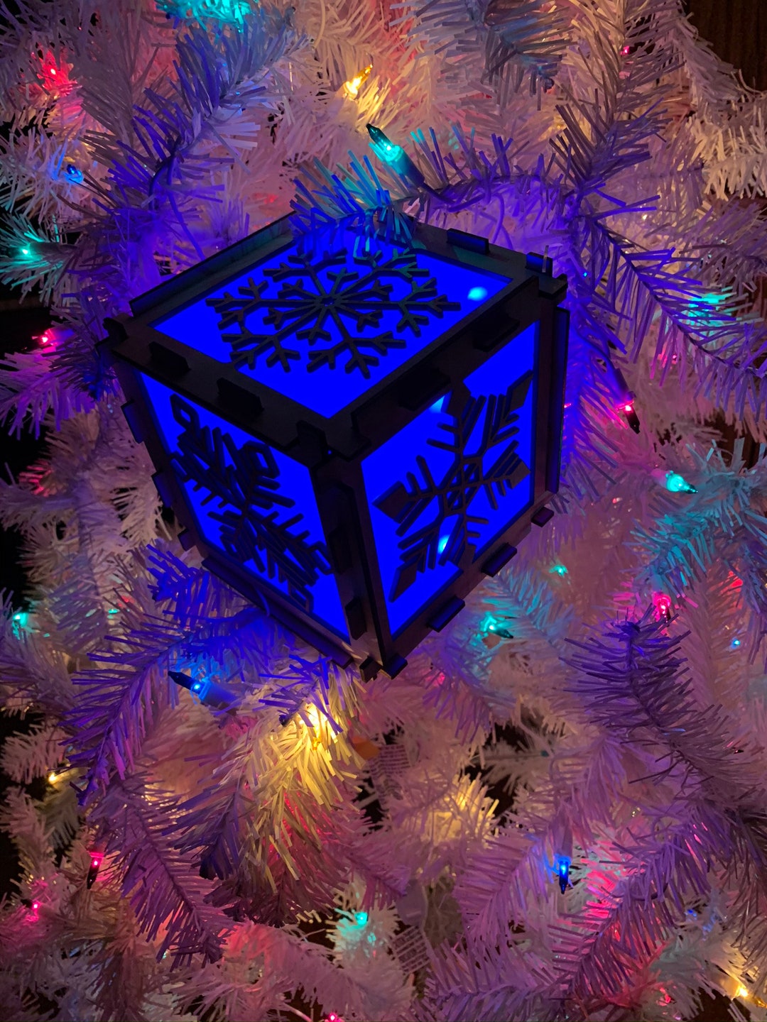 Snow Flake Light Box, Snow Flake, Winter, Christmas, Light Box, Shadow