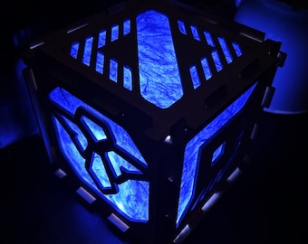 League Light Box, Video game light, Legends night light, Video game home accessory, Gamer Gift, LOL gamer present, League home decore,