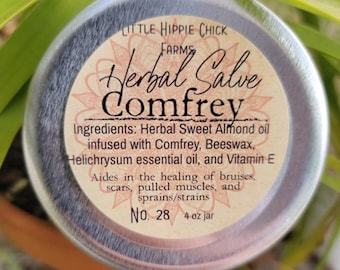 Comfrey Herbal Salve Plant Medicine
