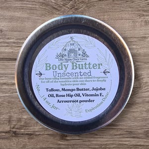 Tallow Body Butter