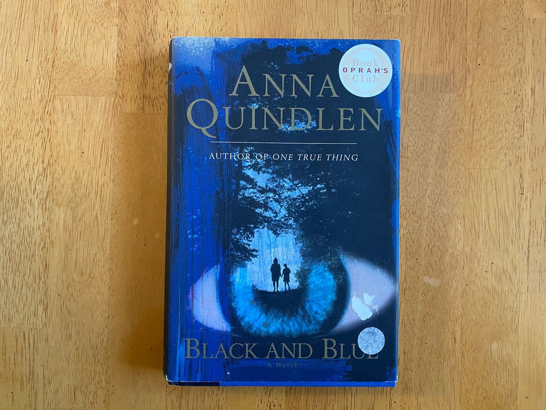 Black and Blue by by Anna Quindlen hardcover Etsy