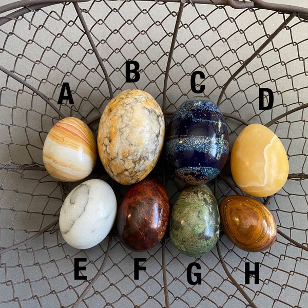 Marble Egg Etsy