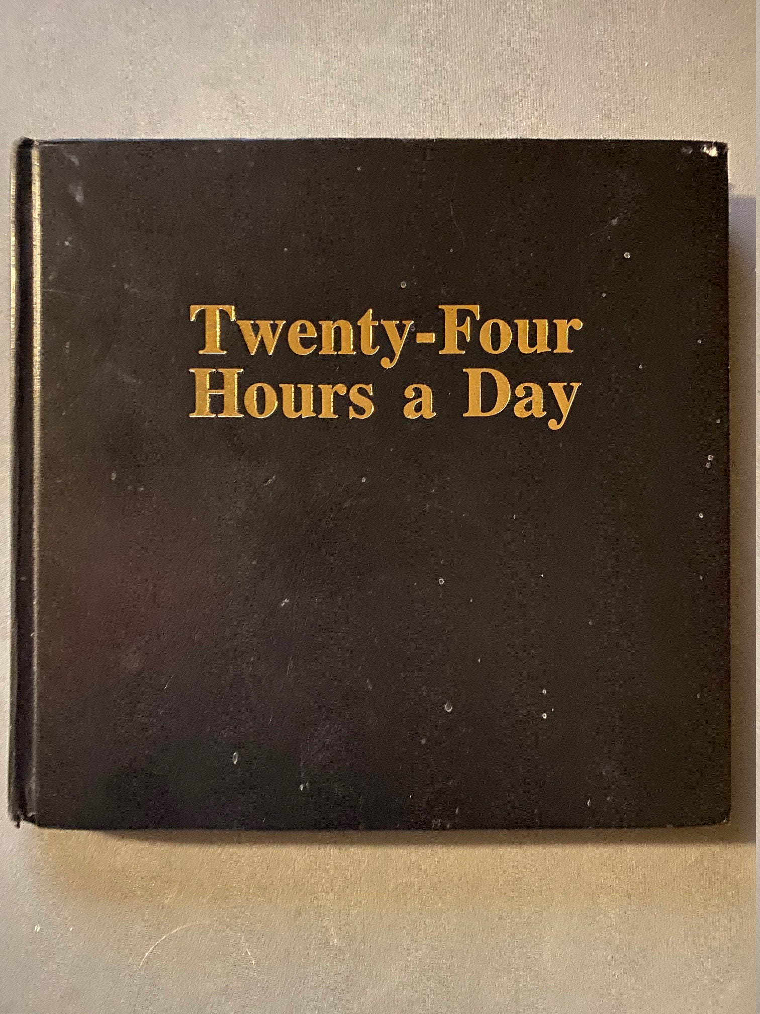 TwentyFour Hours a Day Larger Print Large type / large Etsy