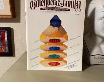 Gutenberg & Family - The Magazine of the Type Directors Club (Volume 1, Number 2, October 1985)