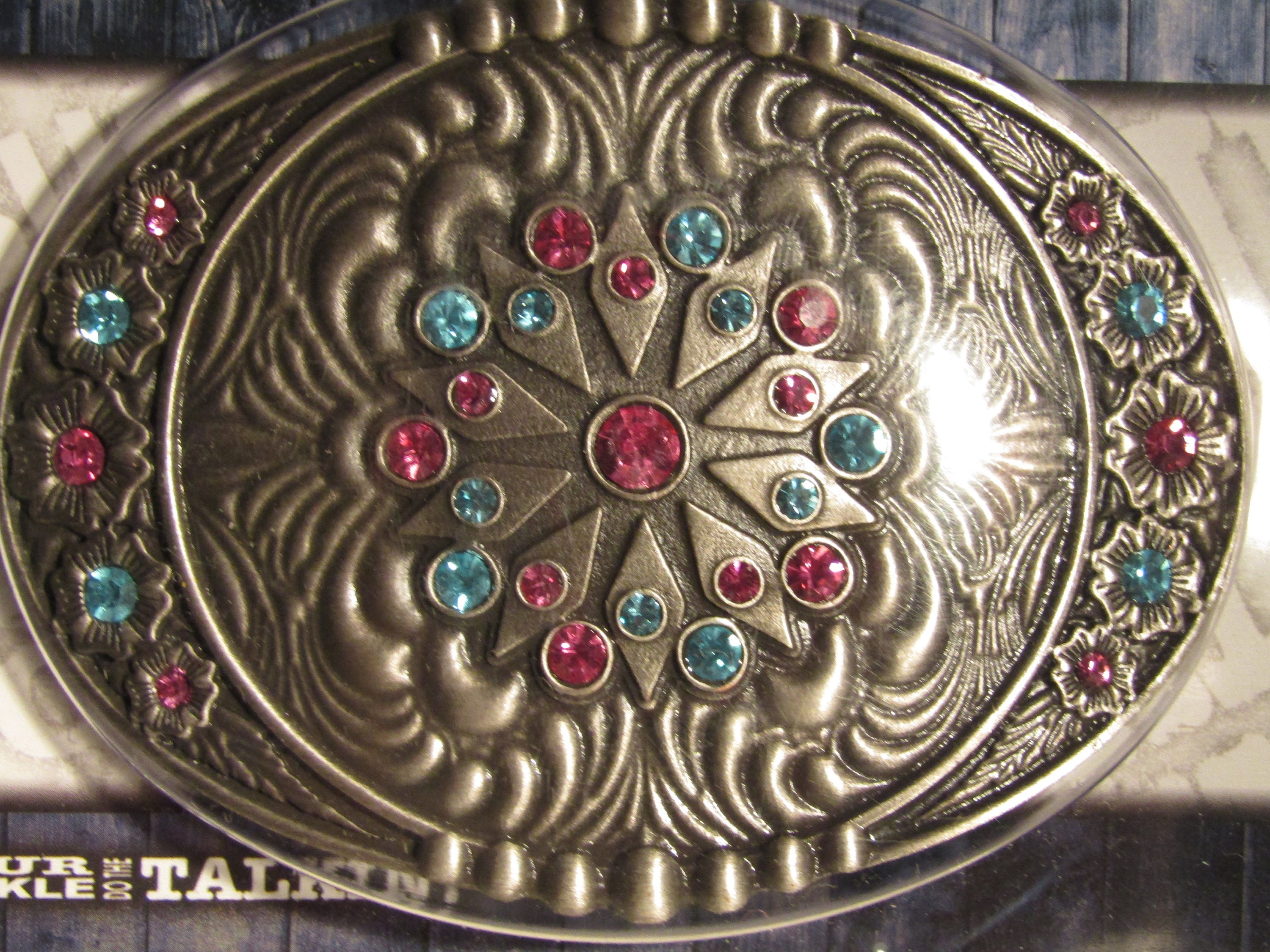 Ladies Western Style Belt Buckle Etsy