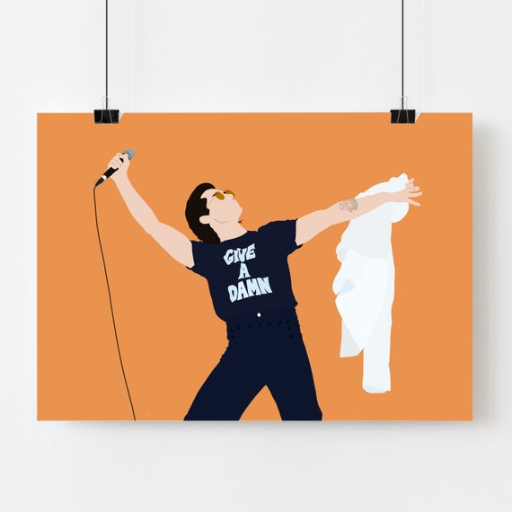 Damn Arctic Monkeys Minimalist Print 