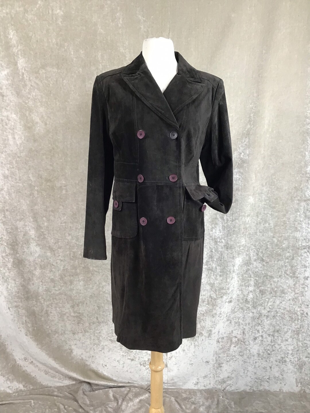 Women's Fitted Buttoned Long Sleeve Polyester Lining Soft