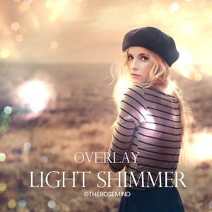 Licht-Overlay Photoshop, Bokeh-Hintergrund, Foto-Overlay, schnell herunterladen
