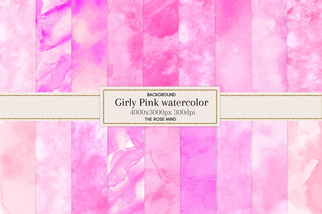 Pink Scrapbook Digital Paper, pink Digital Paper Light Pink
