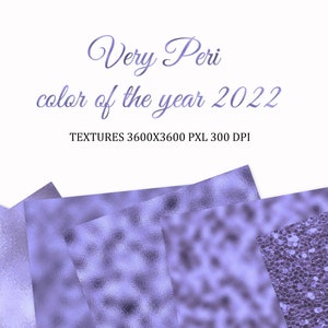 Color of the Year 2022 Very Peri Very Peri digital paper image 2