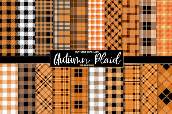 buffalo plaid Autumn Fall buffalo plaids Fall buffalo plaid Buffalo plaid paper buffalo plaid fall fall plaid fabric