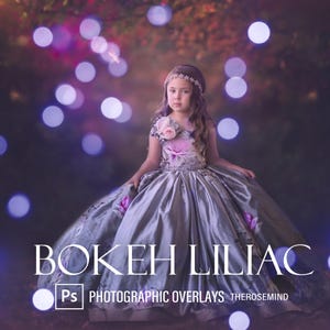 Bokeh Liliac, overlays bokeh for photoshop,bokeh overlays Photo Effect, overlays,  bokeh