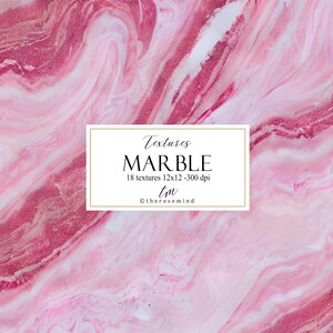 Pink Marble digital paper, Marble seamless textures, digital paper, Marble for elegance invitations, pink digital paper