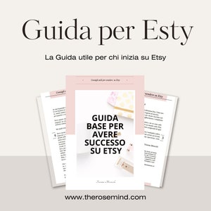 Guida base per Etsy, utile per venditori principianti immagine 1