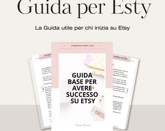 Basic Etsy guide, useful for first-time sellers
