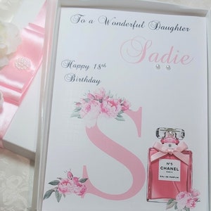 Personalised Birthday Card, Wife, Daughter, Granddaughter, Daughter-in-Law, Sister, Niece. Any age