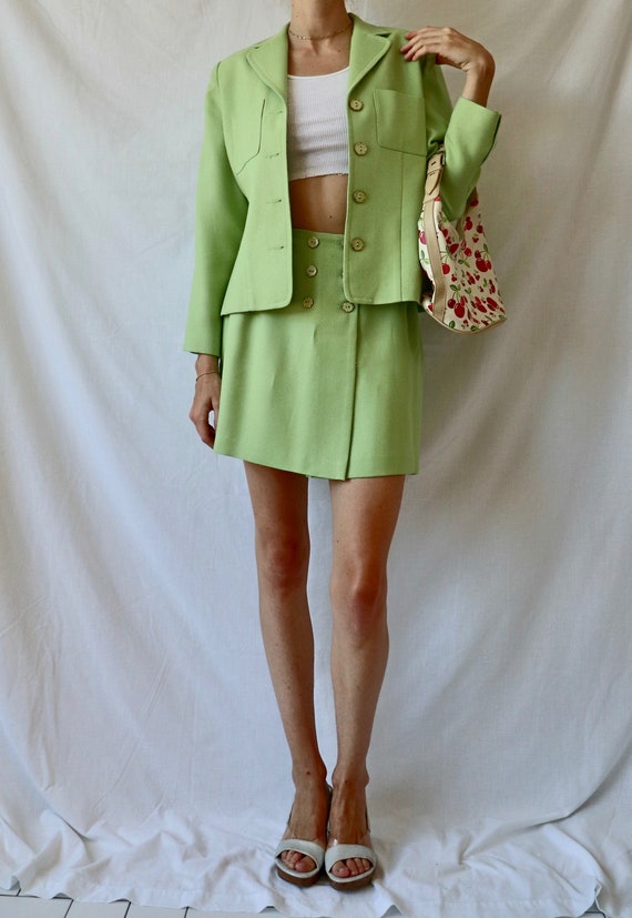 Vintage Green Suit Set
