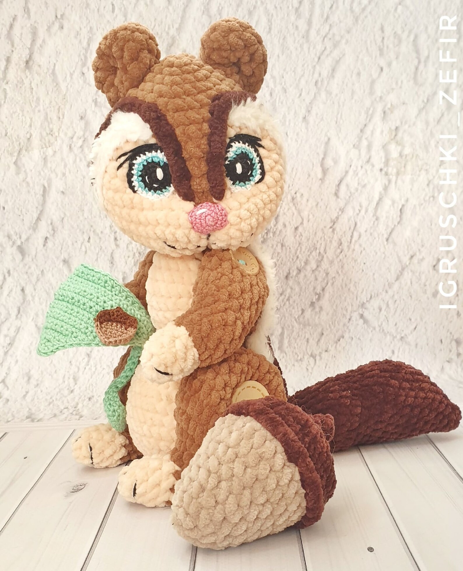 Crochet Chipmunk Pattern Etsy
