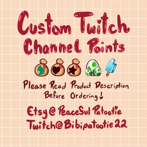 1 BENUTZERDEFINIERTES Twitch Channel Point Icon