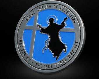 Saint Joseph Aviation Challenge Coin