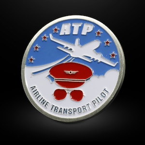 Airline Transport Pilot Aviation Challenge Coin