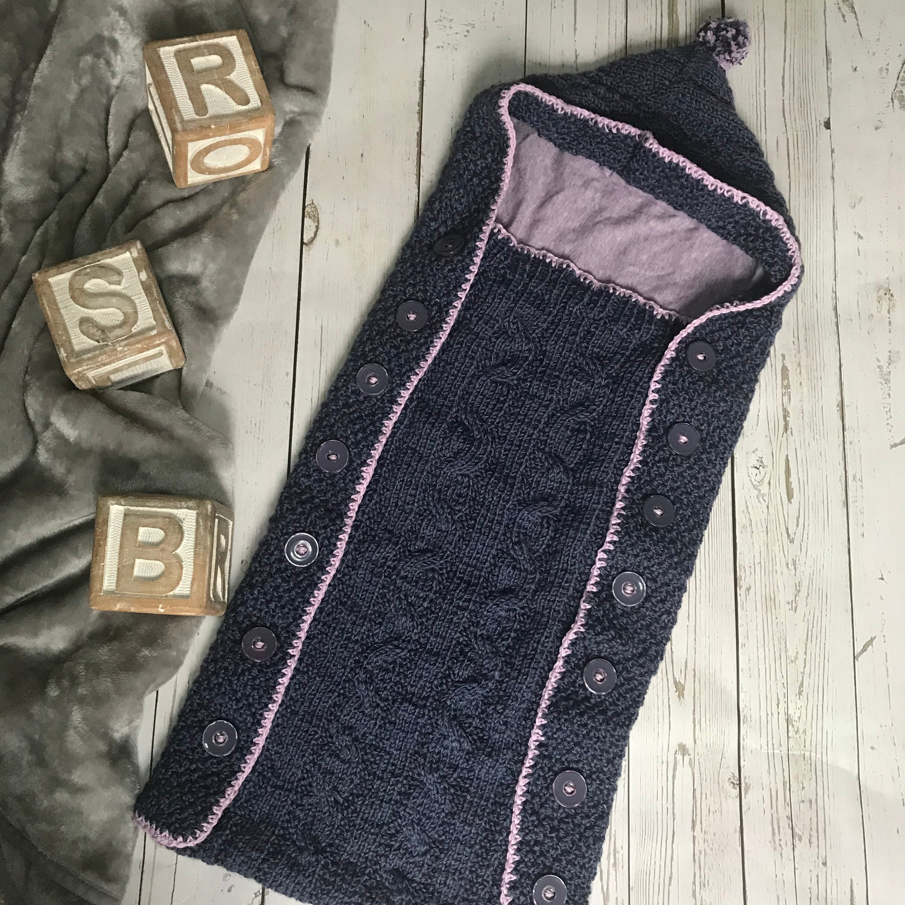 sleeping bag from birth