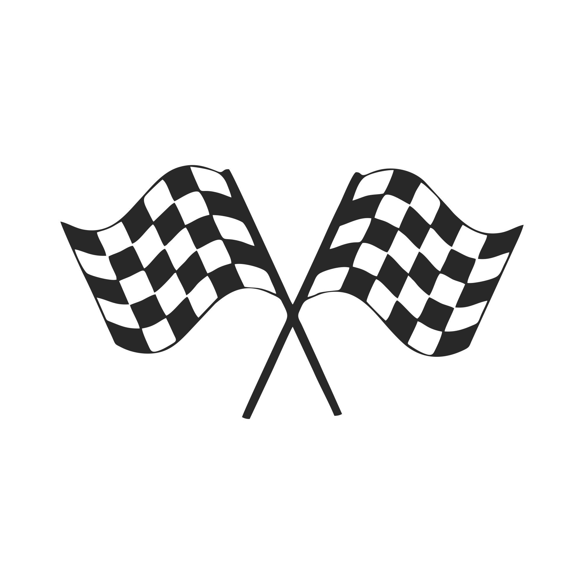 Nascar Racing Flags Début et arrivée SVG Etsy