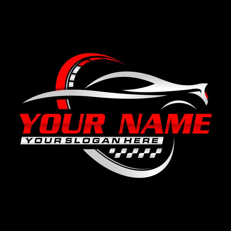Auto Speed Logo, Racing Car Design - SVG, PNG, PDF, Digital Download ...